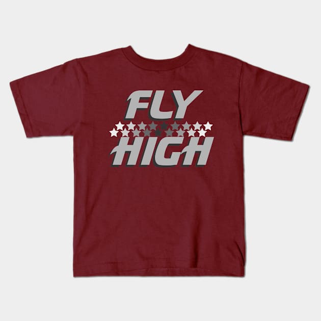 Fly High Kids T-Shirt by FarStarDesigns